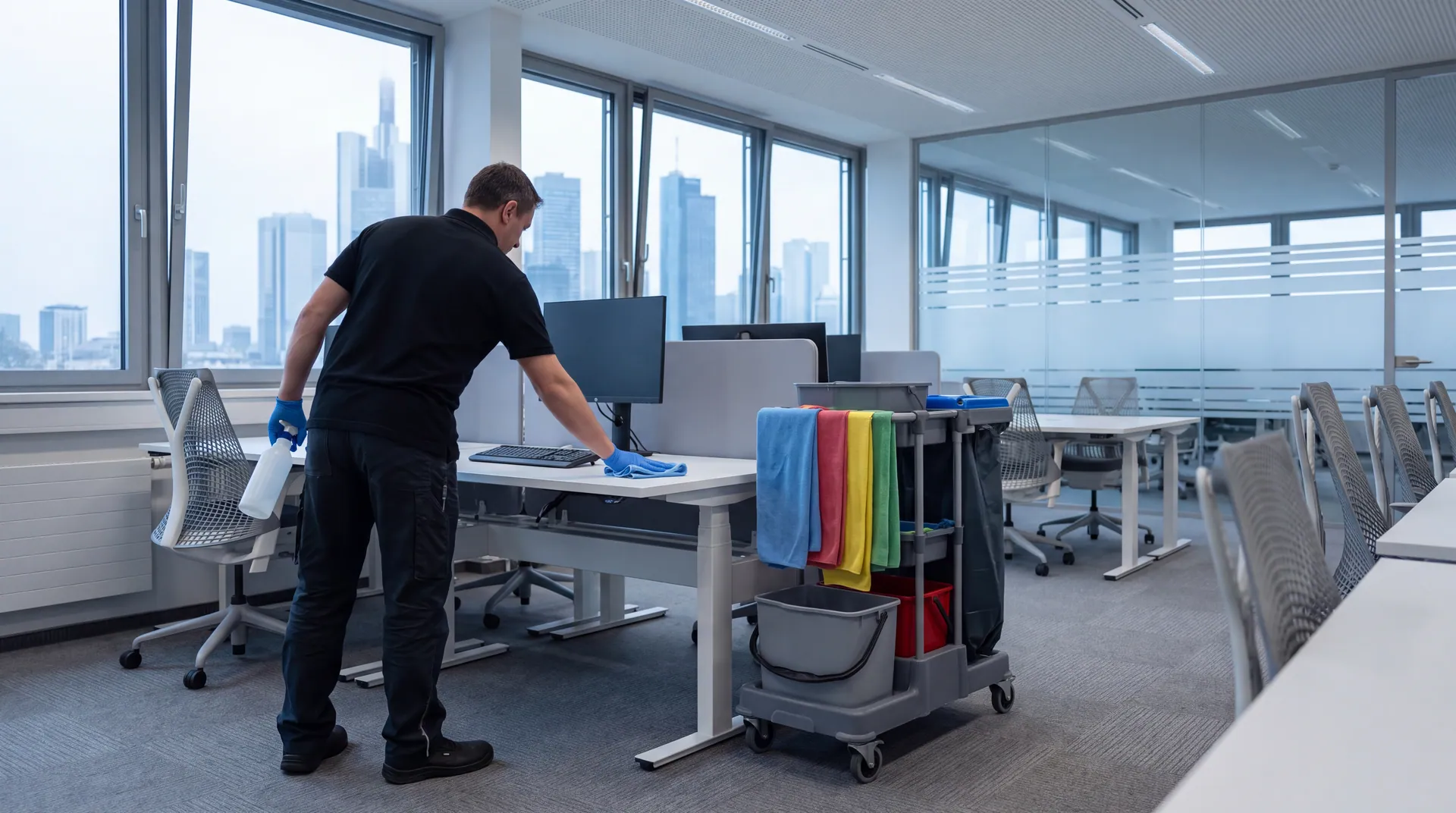 Büro- und Unterhaltsreinigung in Frankfurt
