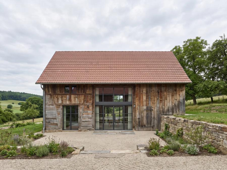 Scheune zum Wohnhaus umgebaut